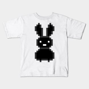 Black bunny Kids T-Shirt